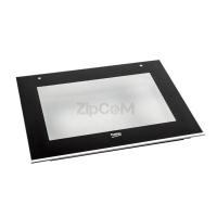 Наружное стекло двери для духовок Beko 210442325 (210300901)